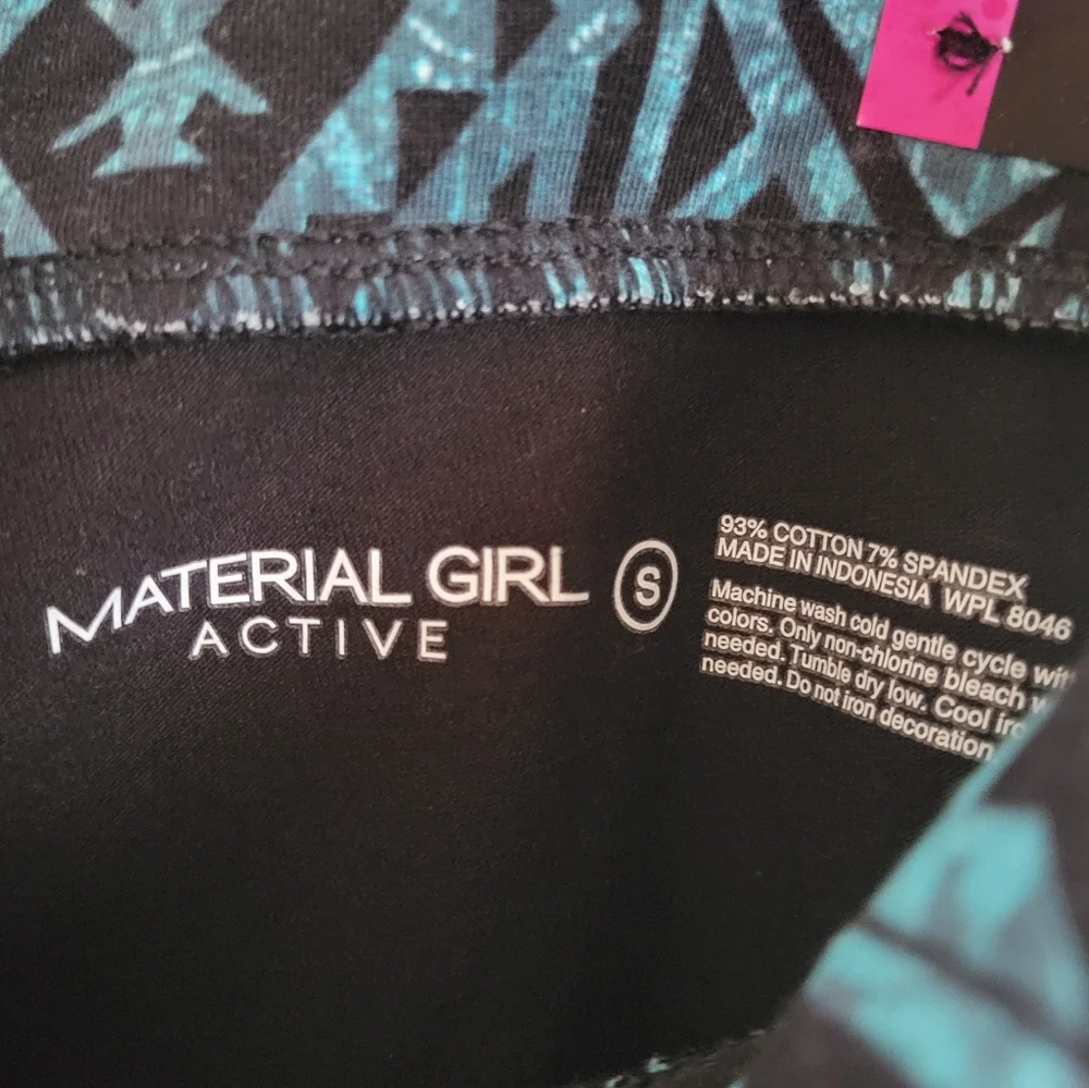 NWT Material Girl Active Yoga Pants Macy's Size Small - Picture 6 of 6